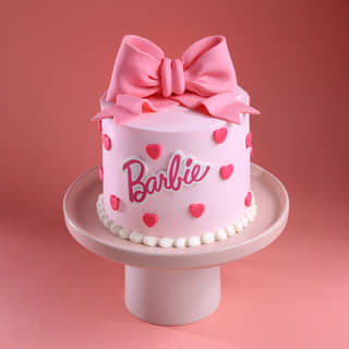 Beautiful Bow Barbie Cake