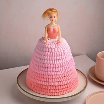 Princess Barbie Gown Cake