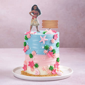 Beach N Waves Moana Theme Cake