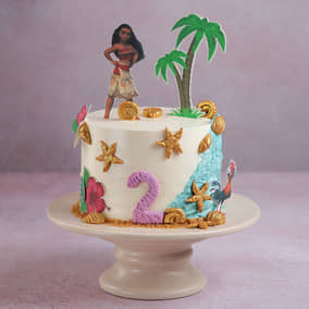 Beachside Adventures Moana Cake