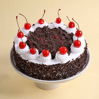Eggless Black Forest Cake