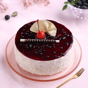 Blueberry Vanilla Cake