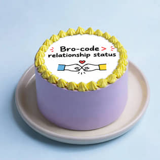 Bro code Bento Cake