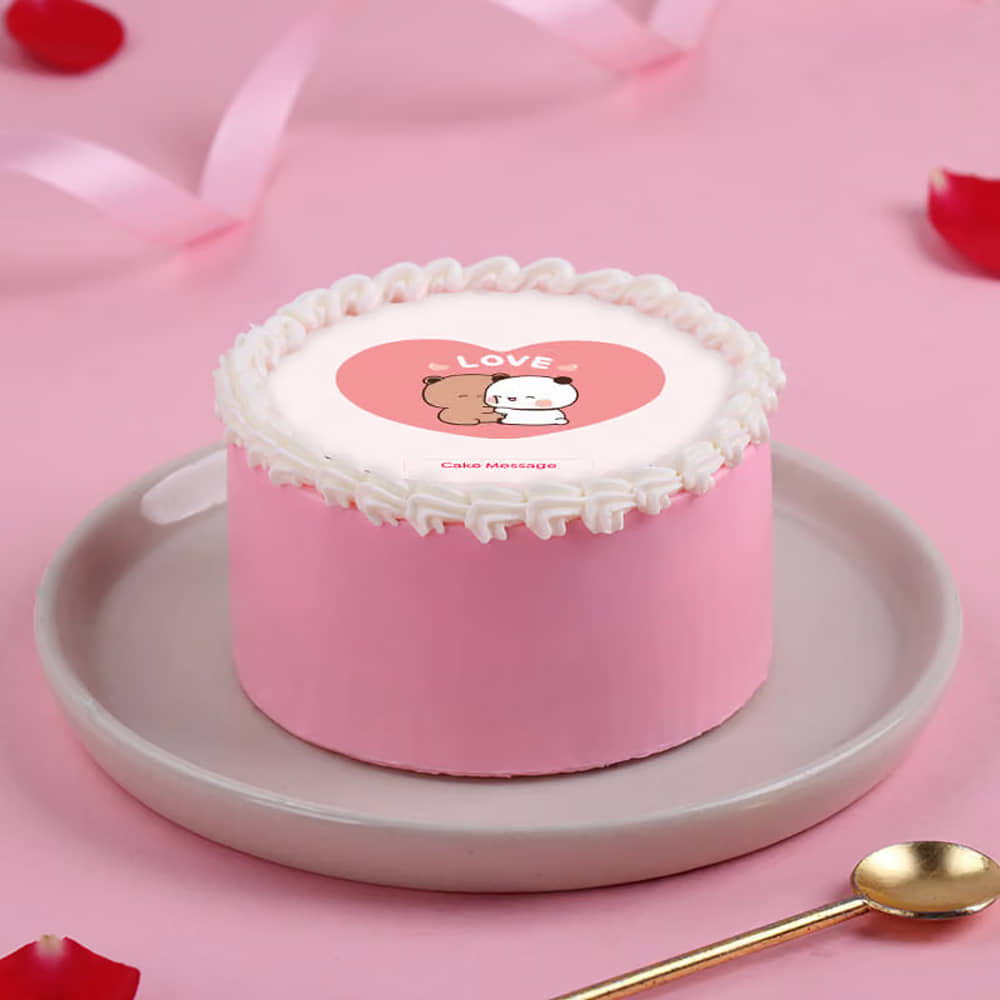 Front View of Bubu Dudu Bento Cake