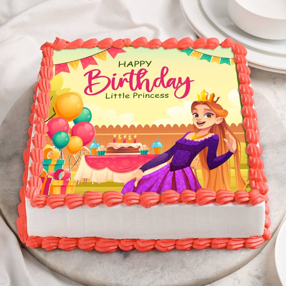 Princess Dream Birthday Cake