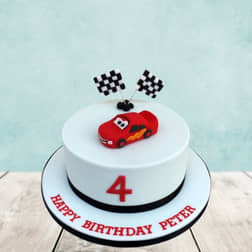 Order Fondant Car Race Cake Online
