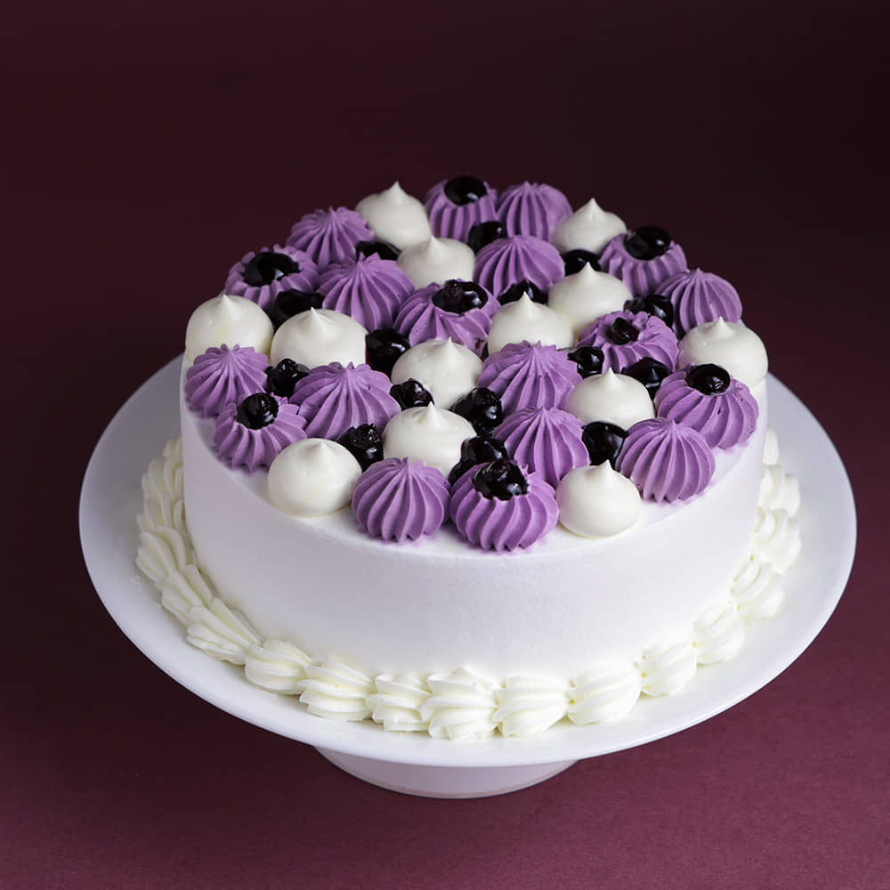 Glaze Drop Blueberry Cake