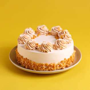 Butterscotch Crunch Designer Cake