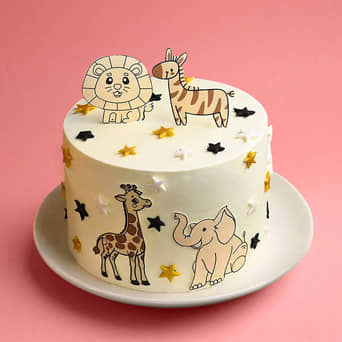 Jungle Safari Cake