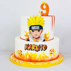 Order Naruto Ninja Adventure Fondant Cake Online