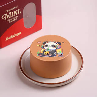 Panda Pop Bento Cake