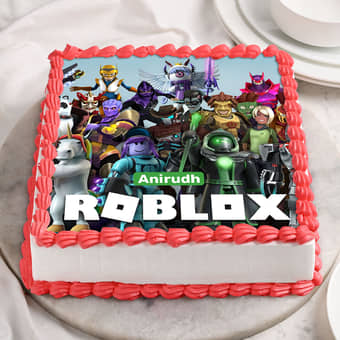 Roblox Heroes Cake