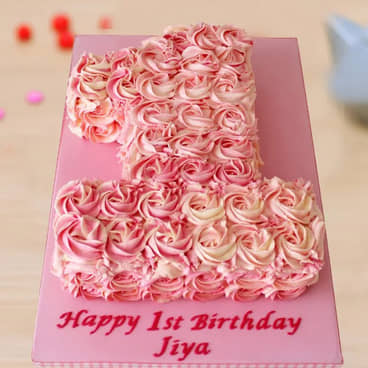 Rosette Number One Cake