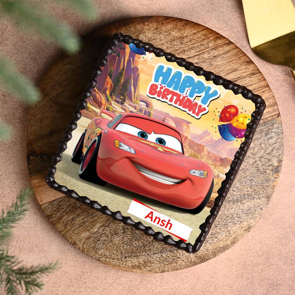 Speedster Birthday Cake
