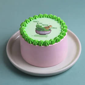 Too Matcha Stress Bento Cake